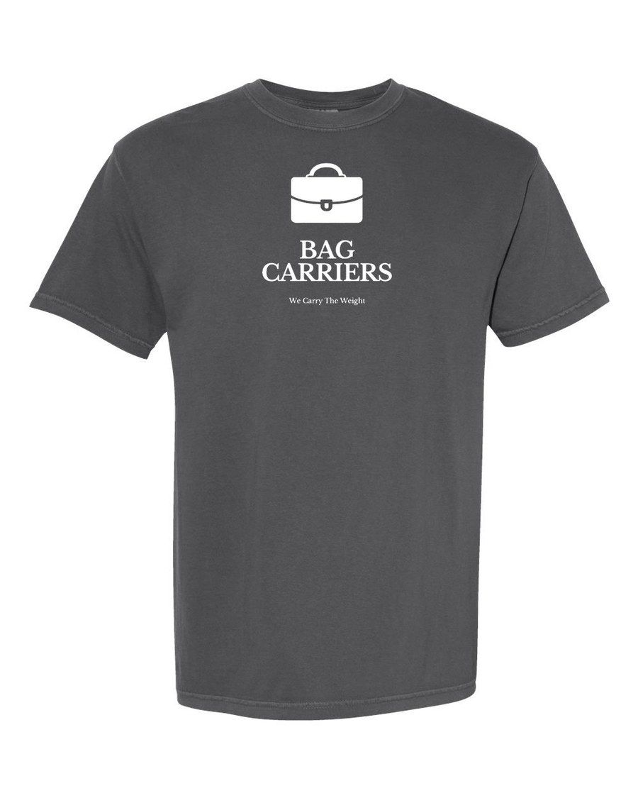 Comfort Colors 1717 t-shirt in pepper with a printed logo mockup